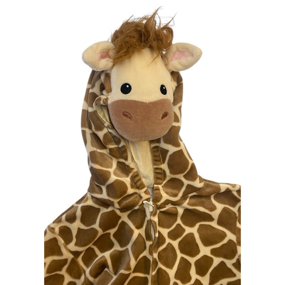 Miniwear Giraffe Plush One Piece Outfit Costume Baby 12M Soft Boys Girls - Picture 2 of 11